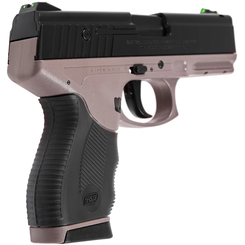 Страйкбольний пістолет ASG Sport 106 Spring Black/FDE (20122) - зображення 4