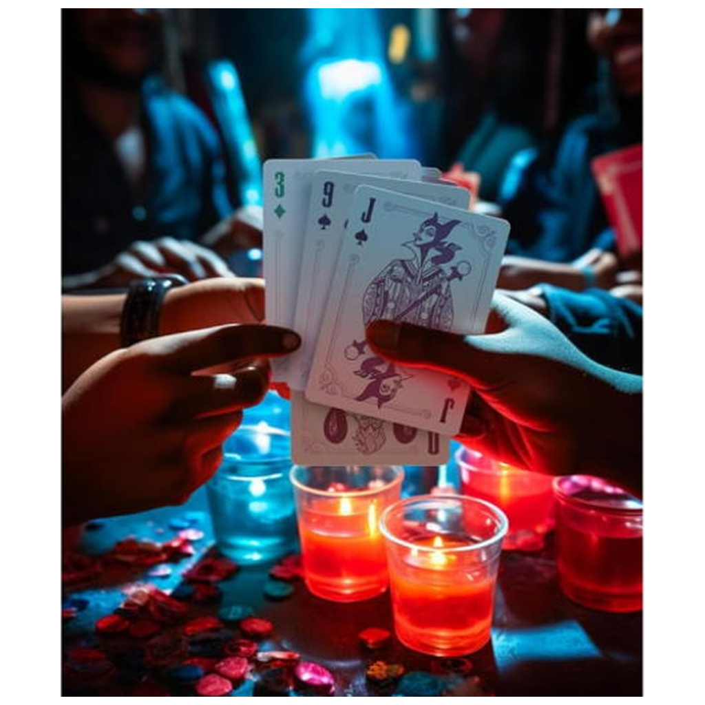 Гральні карти Bicycle Disney Villains (green) (ВР_БДВГ) - зображення 4