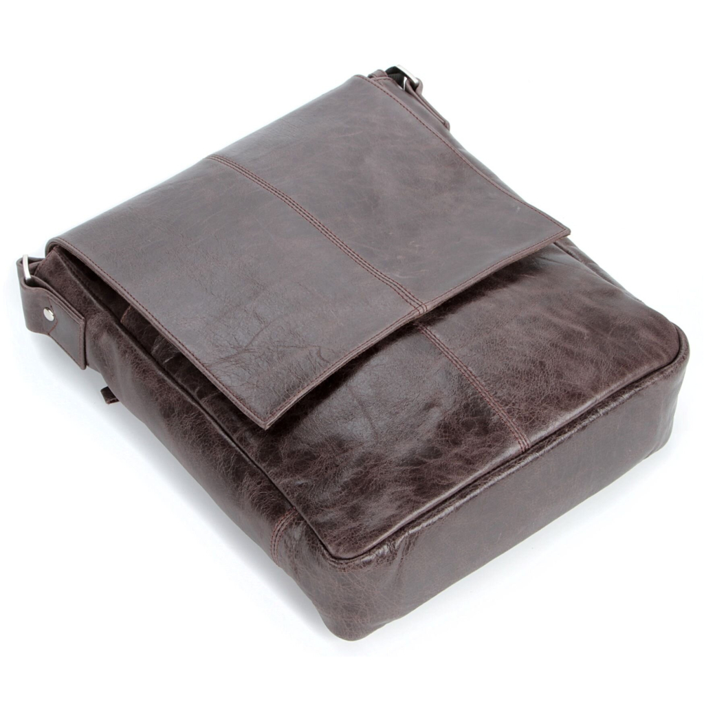 Сумка Shvigel Шкіряна Коричнева (00796) - зображення 8