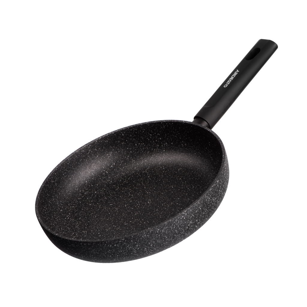 Сковорода Ardesto Black Mars Alcor, 24см, алюміній, чорний (AR1924BML) - зображення 1