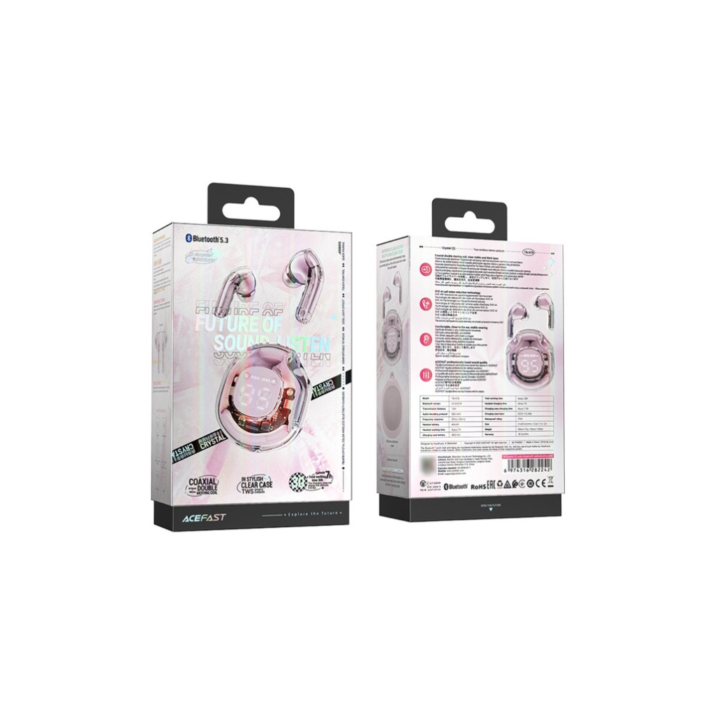 Навушники Acefast T8 Lotus Pink (6974316282242) - зображення 3