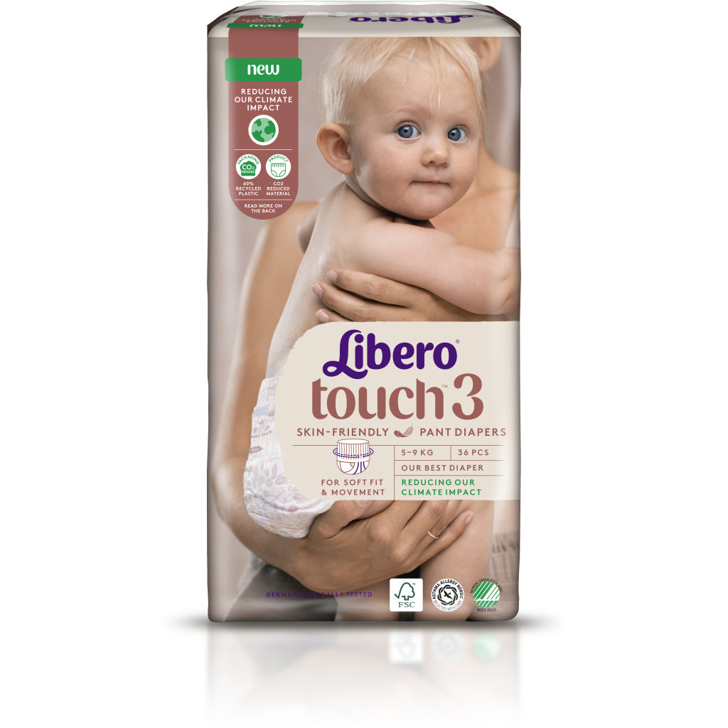 Підгузки Libero Touch Pants Розмір 3 (5-9 кг) 36 шт (7322541739472) - зображення 2