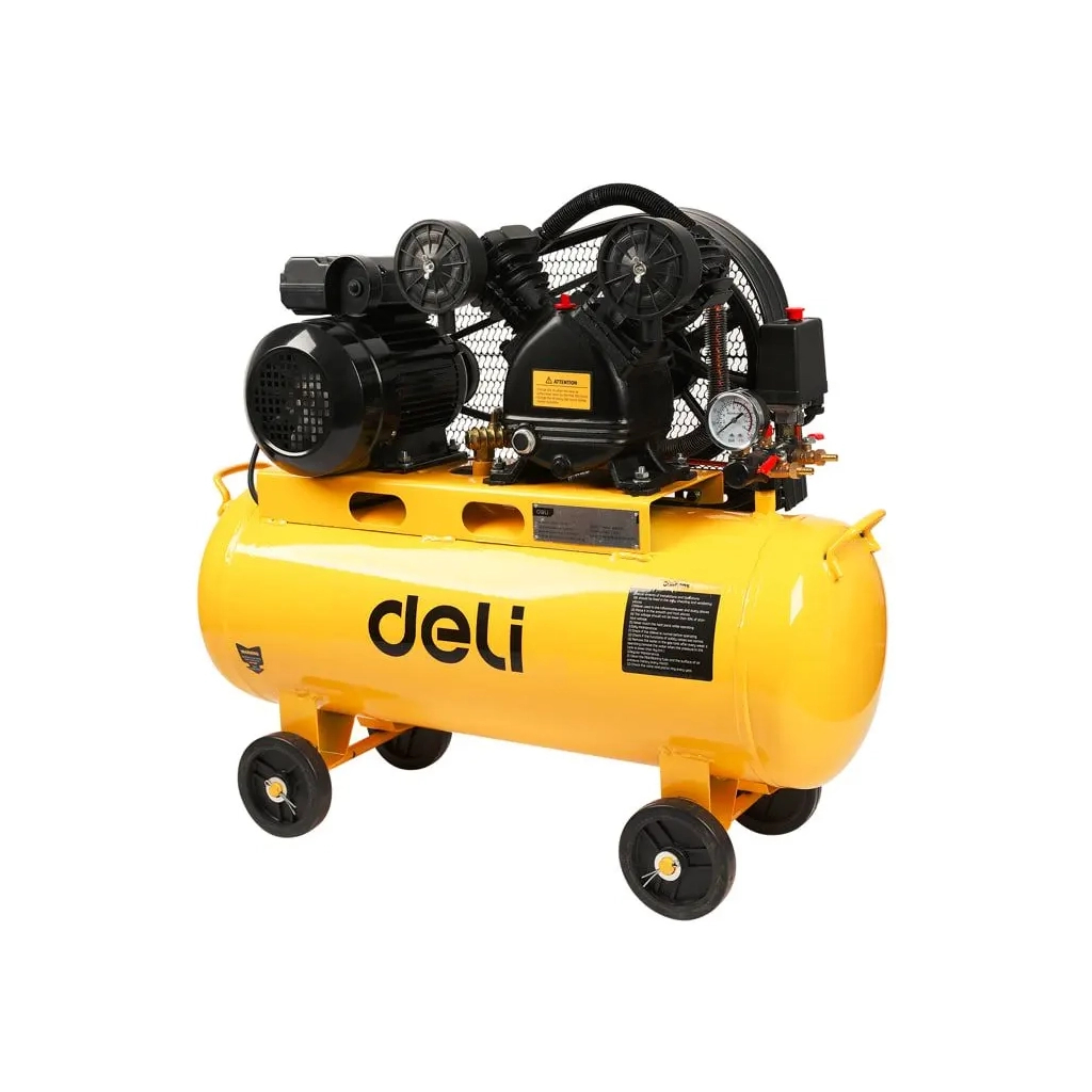 Компресор Deli 50 Л, 1,5 кВт (2 HP) (EDL-PKY0.12/8-E1) - зображення 1