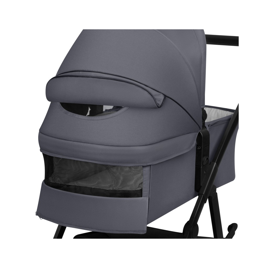 Коляска Lionelo 3 в 1 AMBER PLUS 3IN1 GREY GRAPHITE (LO-AMBER PLUS 3IN1 GREY GRAPHITE) - зображення 9