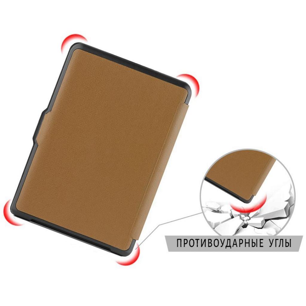 Чохол до електронної книги AirOn Premium для AIRBOOK City Base/LED brown (4821784622015) - зображення 4