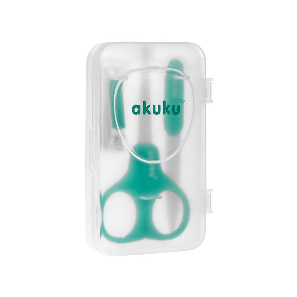 Дитячий манікюрний набір Akuku м'ятний (A0040) - picture 2