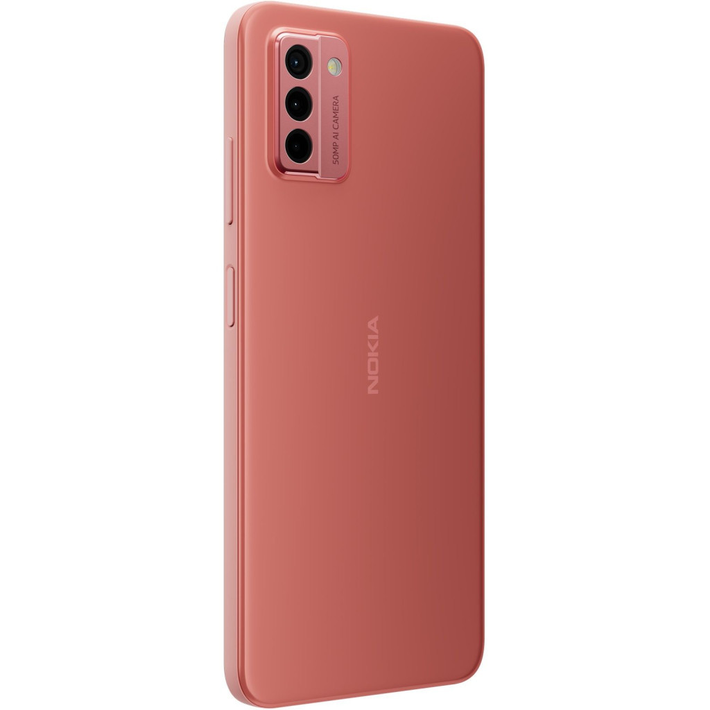 Мобільний телефон Nokia G22 6/256Gb Peach - зображення 9