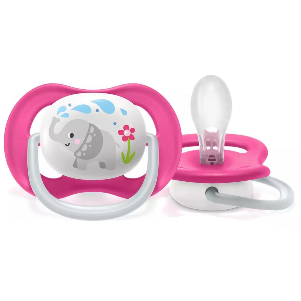 Пустушка Philips AVENT Ultra Air Animal для дівчат 6-18 міс (SCF080/08) - зображення 2