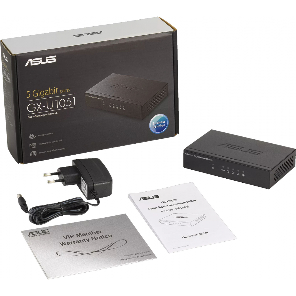 Комутатор мережевий ASUS GX-U1051 - зображення 5