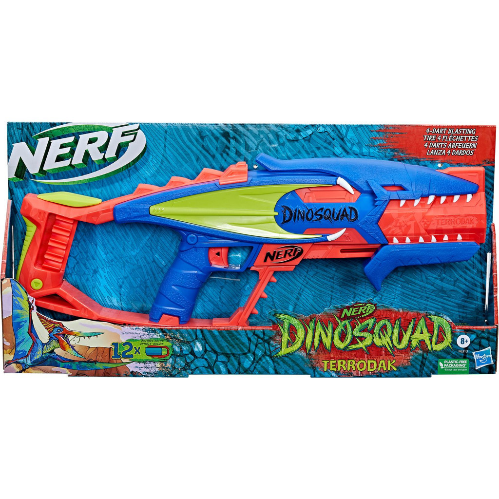 Іграшкова зброя Hasbro Nerf Бластер DinoSquad Terrodak (F6313) - зображення 2