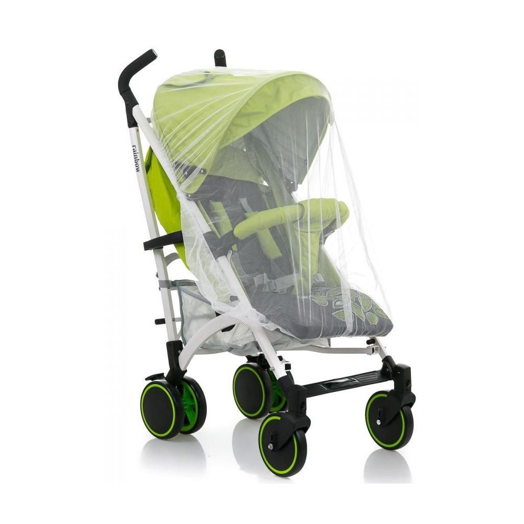 Коляска BabyHit Rainbow D200 Green Grey (30 195) - зображення 9