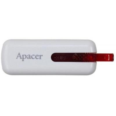 USB флеш накопичувач Apacer 8GB AH326 white USB 2.0 (AP8GAH326W-1) - зображення 3