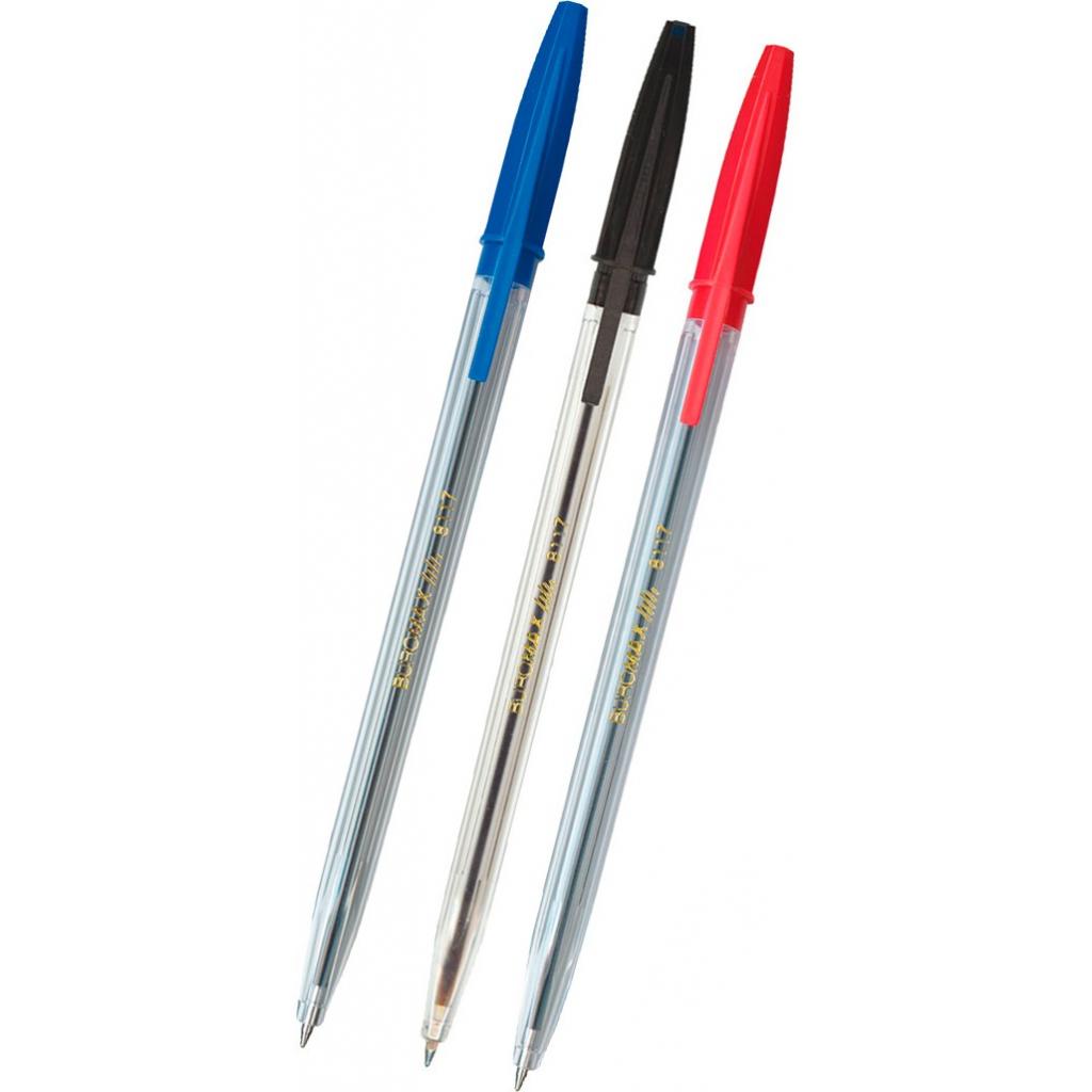 Ручка кулькова Buromax non-retractable, SET*3pcs JOBMAX Corvina (BM.8433) - зображення 1