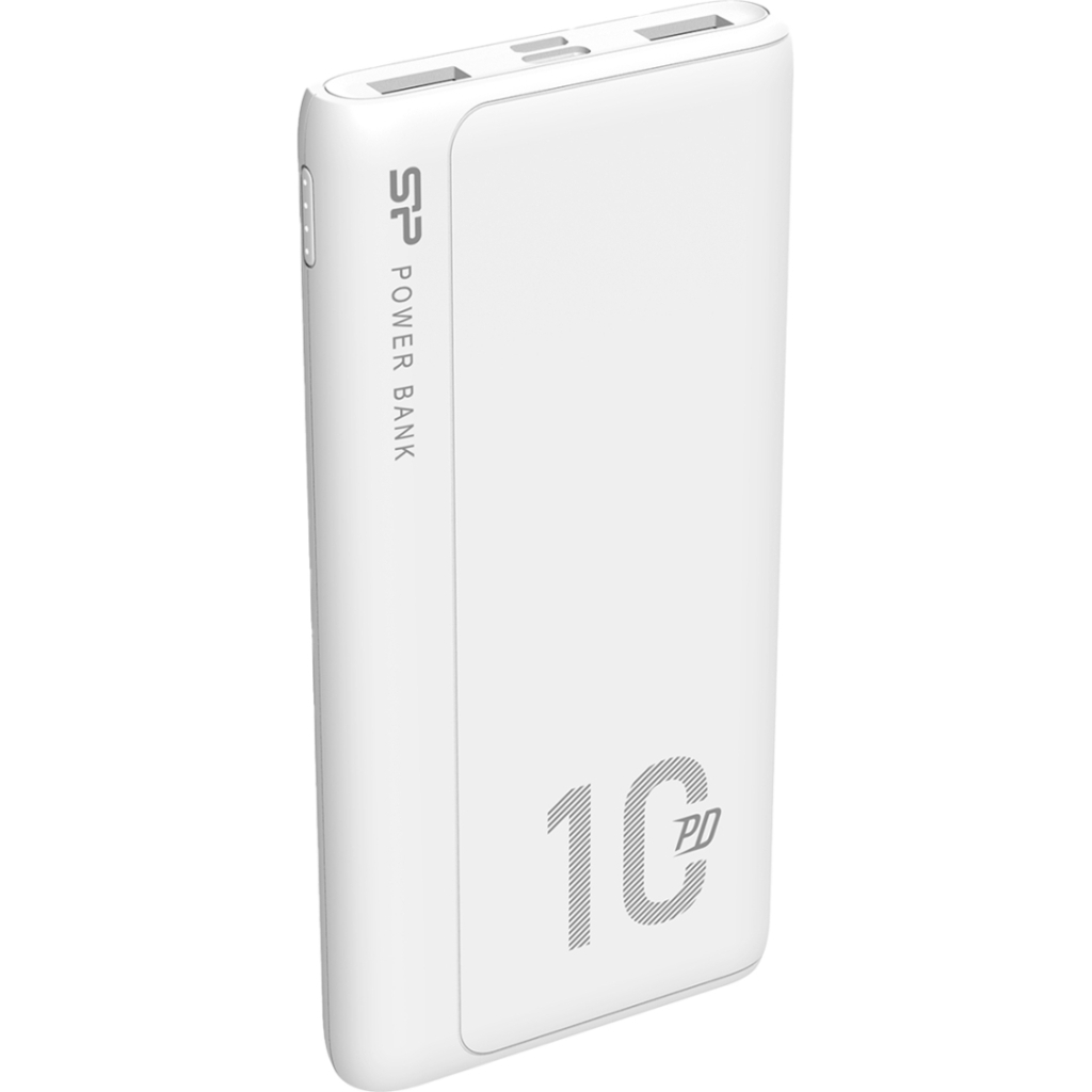 Батарея універсальна Silicon Power 10000mAh QP15 White (SP10KMAPBKQP150W) - зображення 2