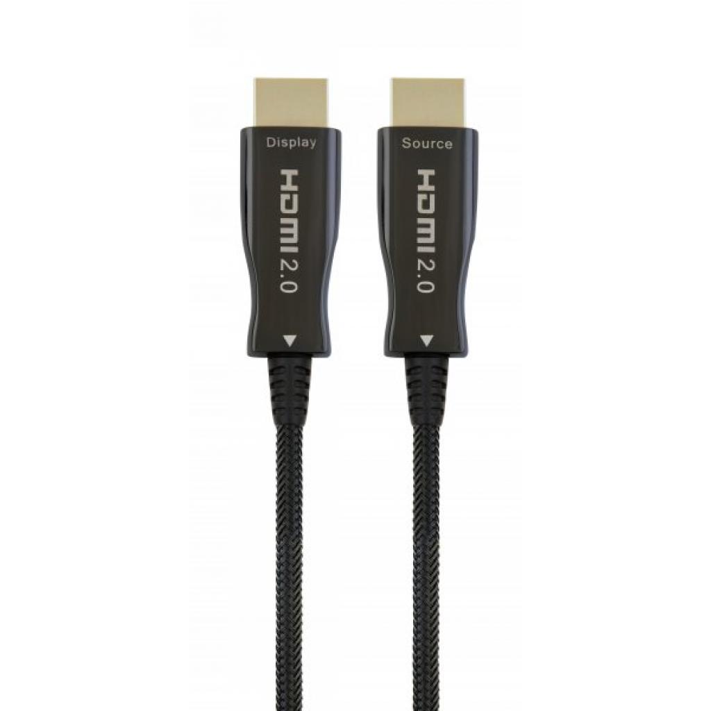Кабель мультимедійний HDMI to HDMI 80m AOC V2.0 Cablexpert (CCBP-HDMI-AOC-80M) - зображення 1