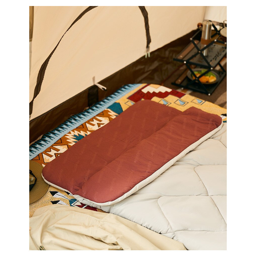 Спальний мішок Naturehike R350 CNH22SD005 Burgundy/Beige (6927595753514) - зображення 6