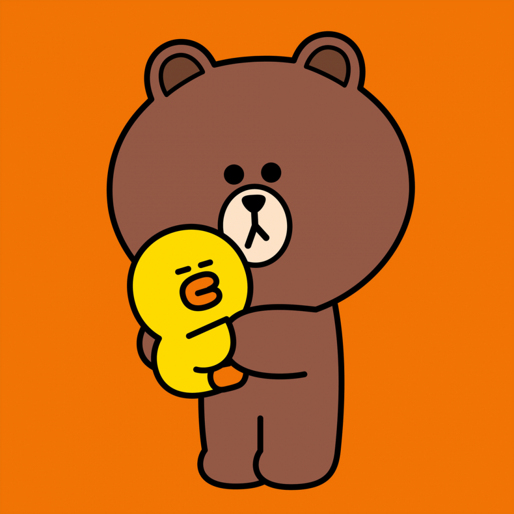 Картина по номерам Santi Лайн Френдс Браун та Саллі 25*25см полотно кольорове (955019) - изображение 1