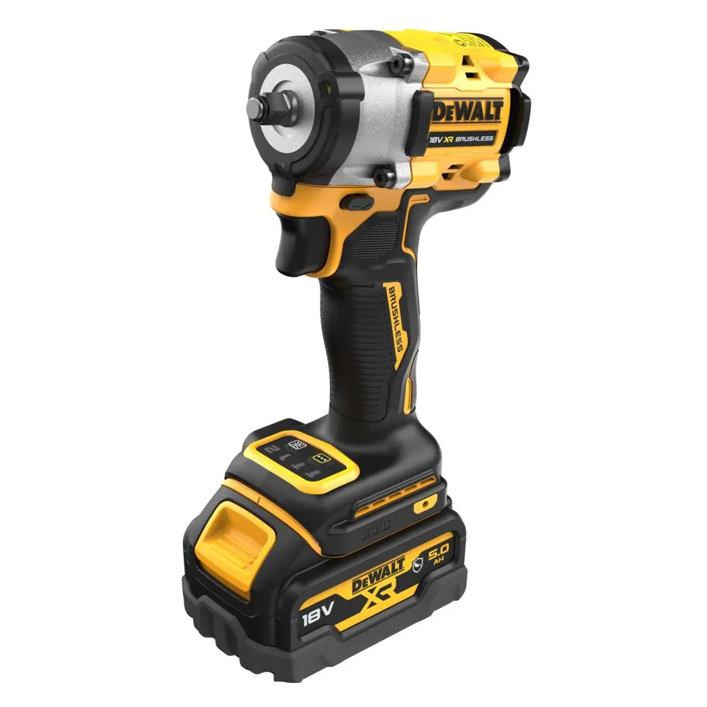 Гайковерт DeWALT 18 В XR Li-lon,406 Нм, 5 Ah, 2 АКБ, ЗП, TSTAK (DCF923P2G) - изображение 3