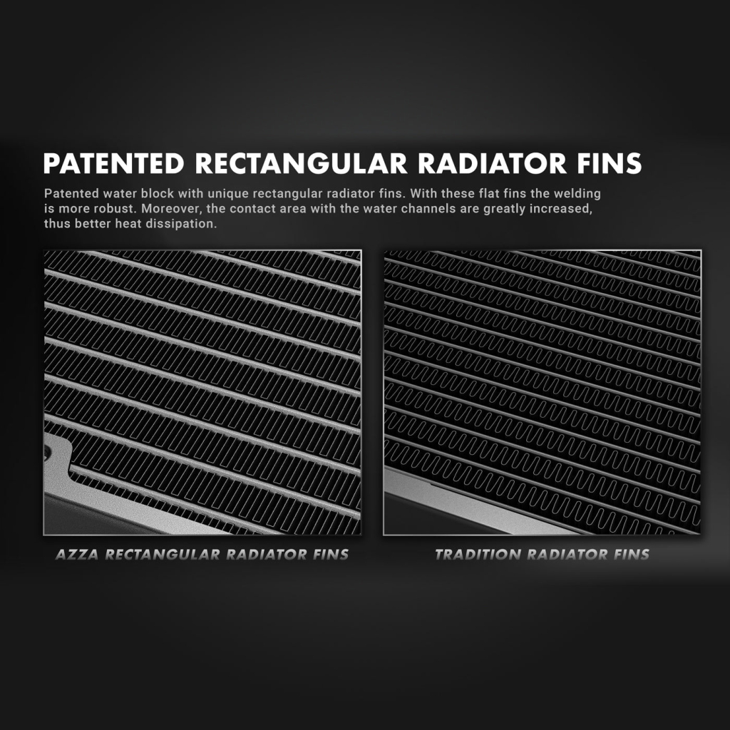 Система рідинного охолодження Azza HEX 360 (LCAZ-360H-ARGB) - зображення 7