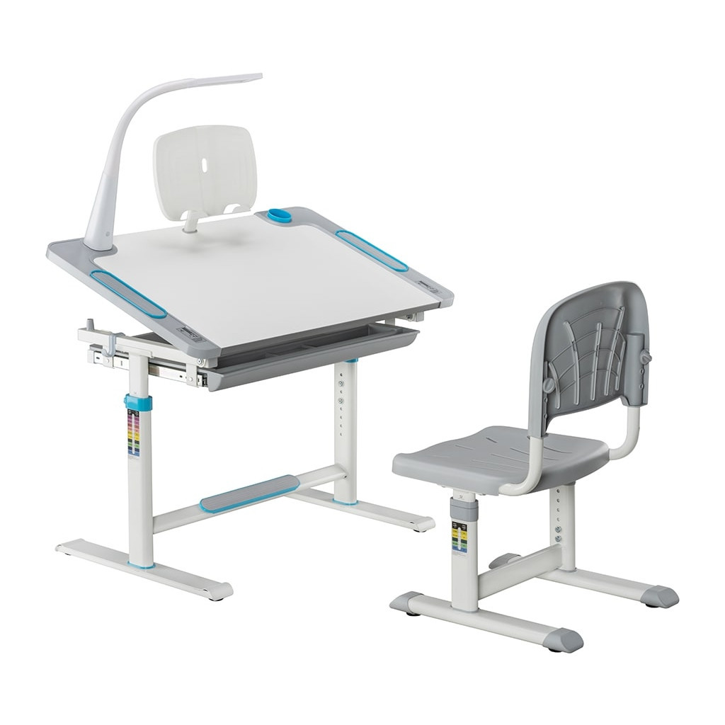 Парта зі стільцем Cubby Lupin Blue - зображення 2