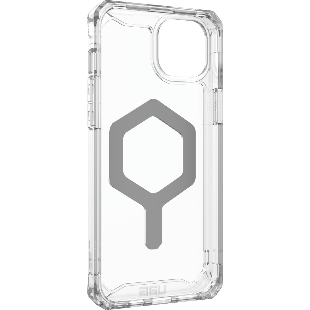 Чохол до мобільного телефона UAG Apple Iphone 15 Plus Plyo Magsafe Ice/Silver (114314114333) - зображення 6