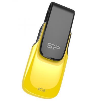 USB флеш накопичувач Silicon Power 4Gb Ultima U31 Yellow USB 2.0 (SP004GBUF2U31V1Y) - зображення 2
