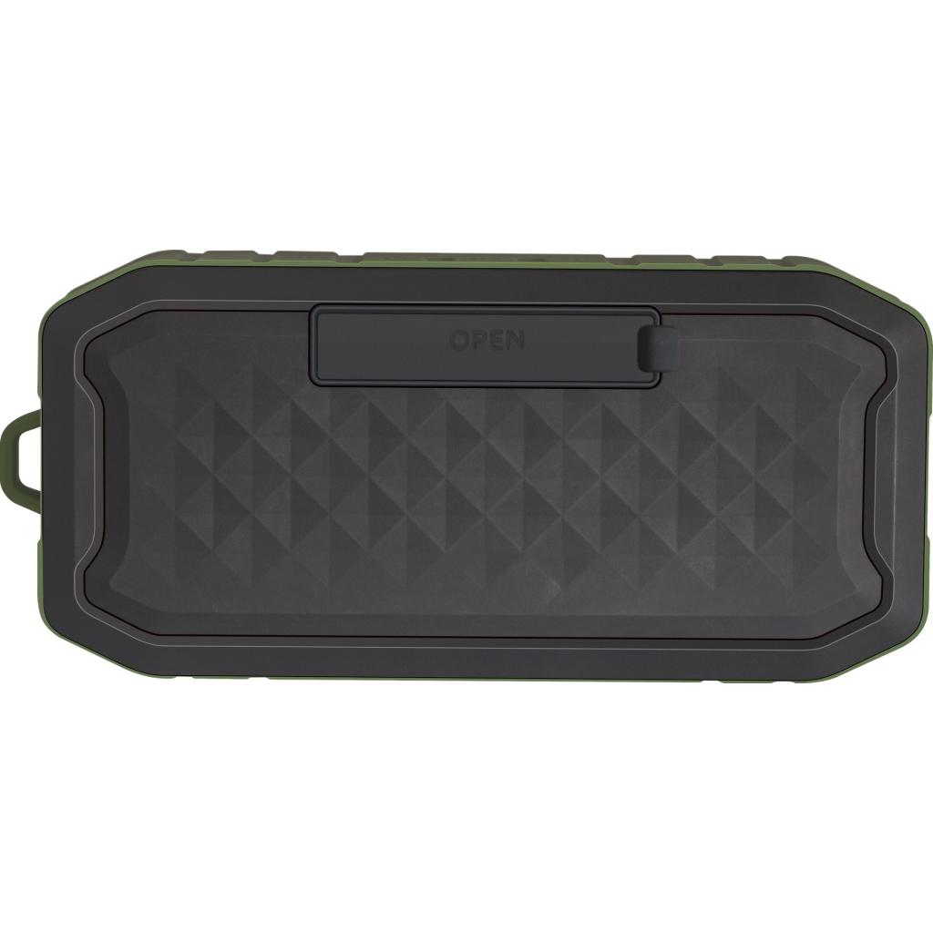 Акустична система Defender G14 IP66 7Вт Bluetooth//FM/TF/USB/AUX Black/Green (65014) - зображення 2