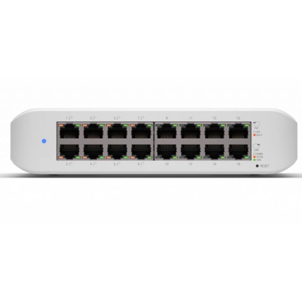 Комутатор мережевий Ubiquiti USW-Lite-16-PoE - зображення 2
