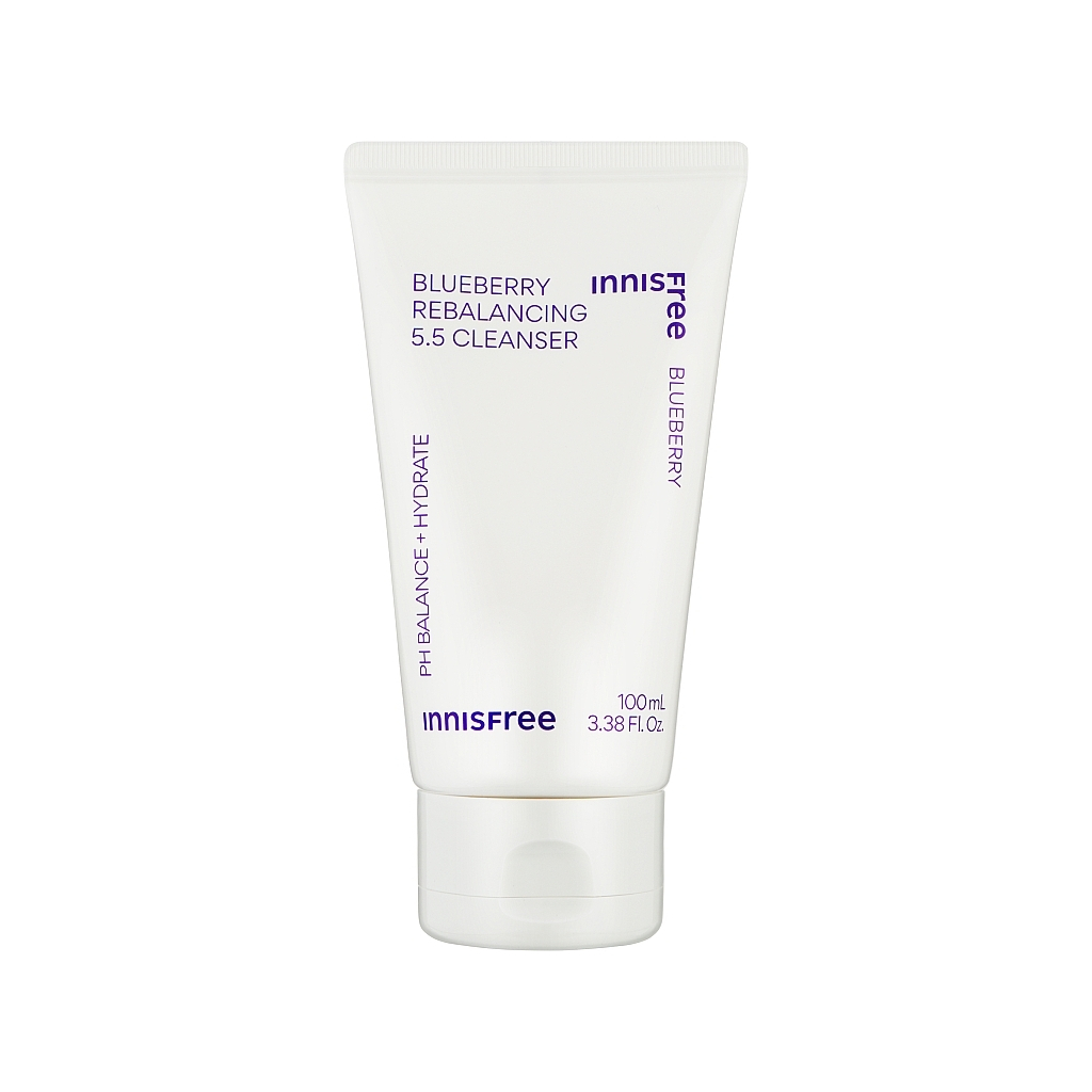 Пінка для вмивання Innisfree Blueberry Rebalancing 5.5 Cleanser 100 мл (8809843690186) - зображення 1