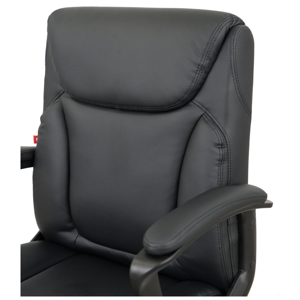 Офісне крісло Аклас Лівар TILT 10002M Чорний (PU Black) (00158598) - зображення 8