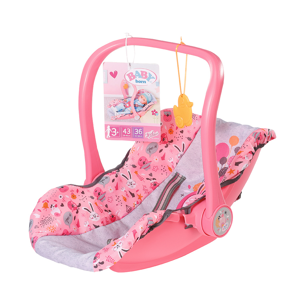 Аксесуар до ляльки Zapf Крісло-люлька для ляльки Baby Born 2 в 1 - Подорожуємо разом (832424) - зображення 5
