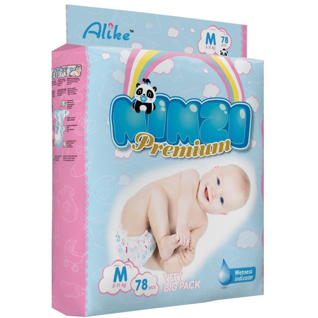 Підгузки Mimzi M 5-11 кг 78 шт. (MDM78) (4820209800104) - зображення 2