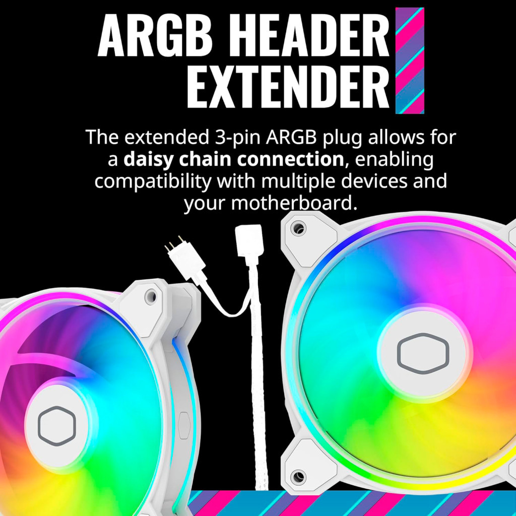 Кулер до корпусу CoolerMaster MFL-B4DW-16NP2-R2 - изображение 11