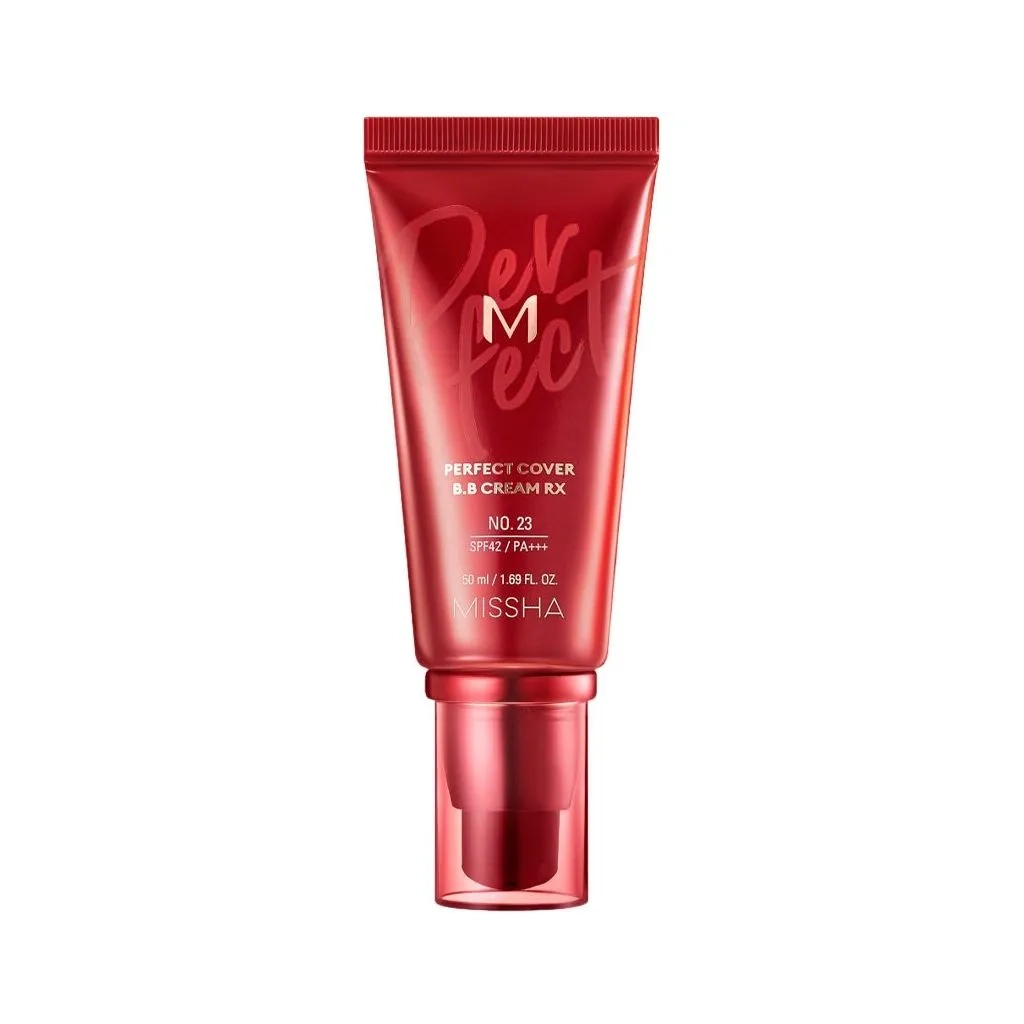 BB-крем Missha M Perfect Cover BB Cream RX SPF42/PA+++ 23 - Natural Beige (8809643531412) - зображення 1