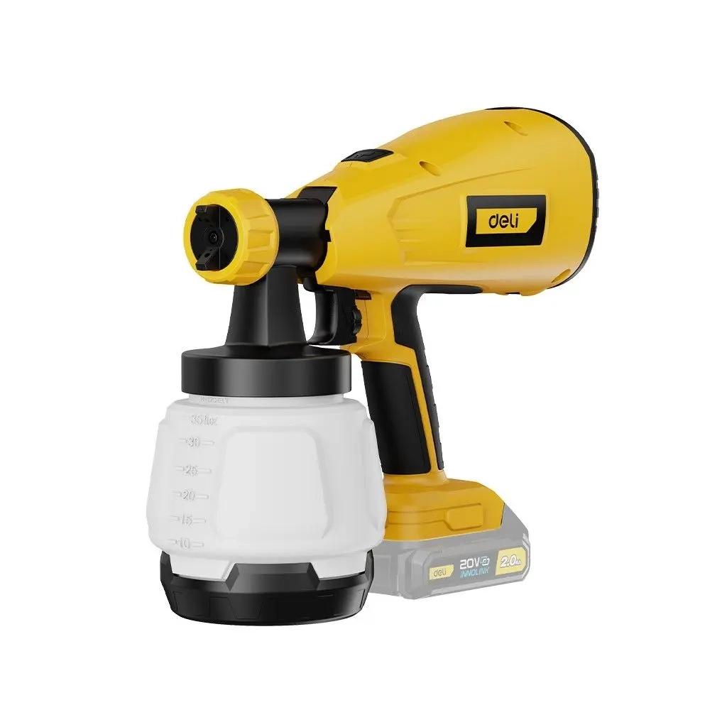 Фарбопульт Deli 20В, Φ1,8 / 2,6 мм (без АКБ та ЗП) (EDC890Z) - изображение 1