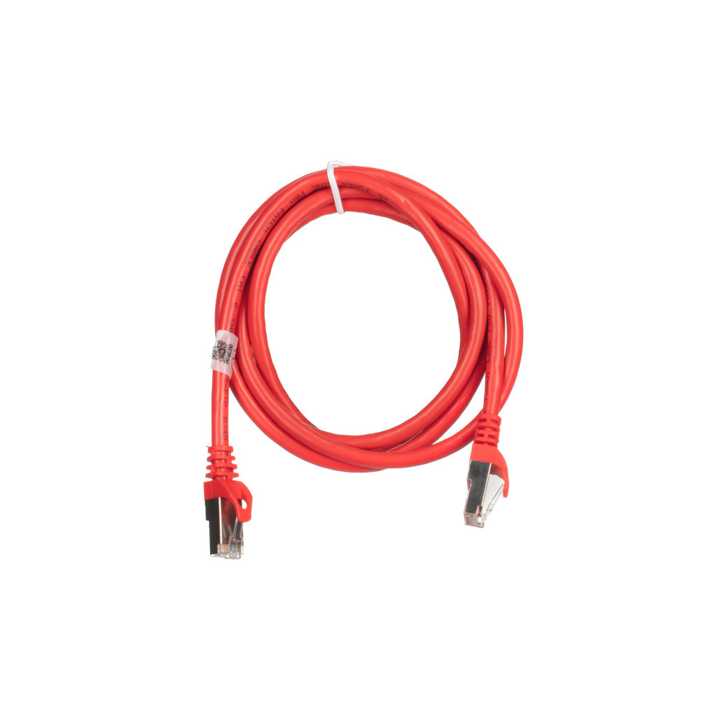 Патч-корд 1.50м S/FTP Cat 6 CU PVC 26AWG 7/0.16 red 2E (2E-PC6SFTPCOP-150RD) - зображення 2