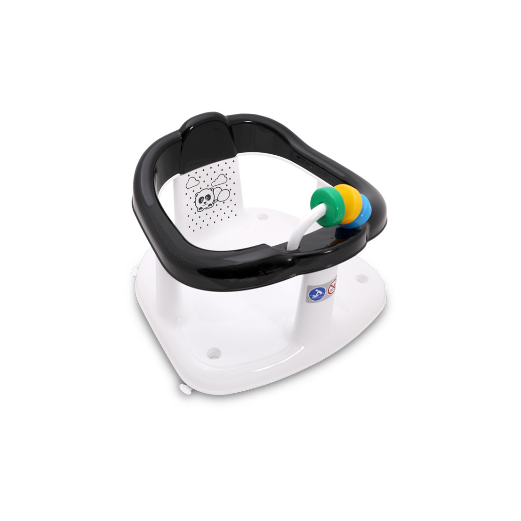 Сидіння у ванну Lorelli PANDA black - зображення 1