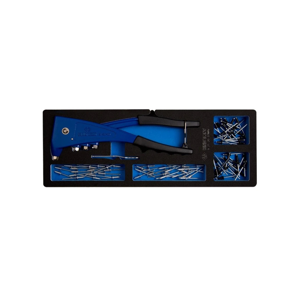 Заклепувальник KING TONY в комплекті із заклепками 120 шт (9-21-20-07MRV) - зображення 2