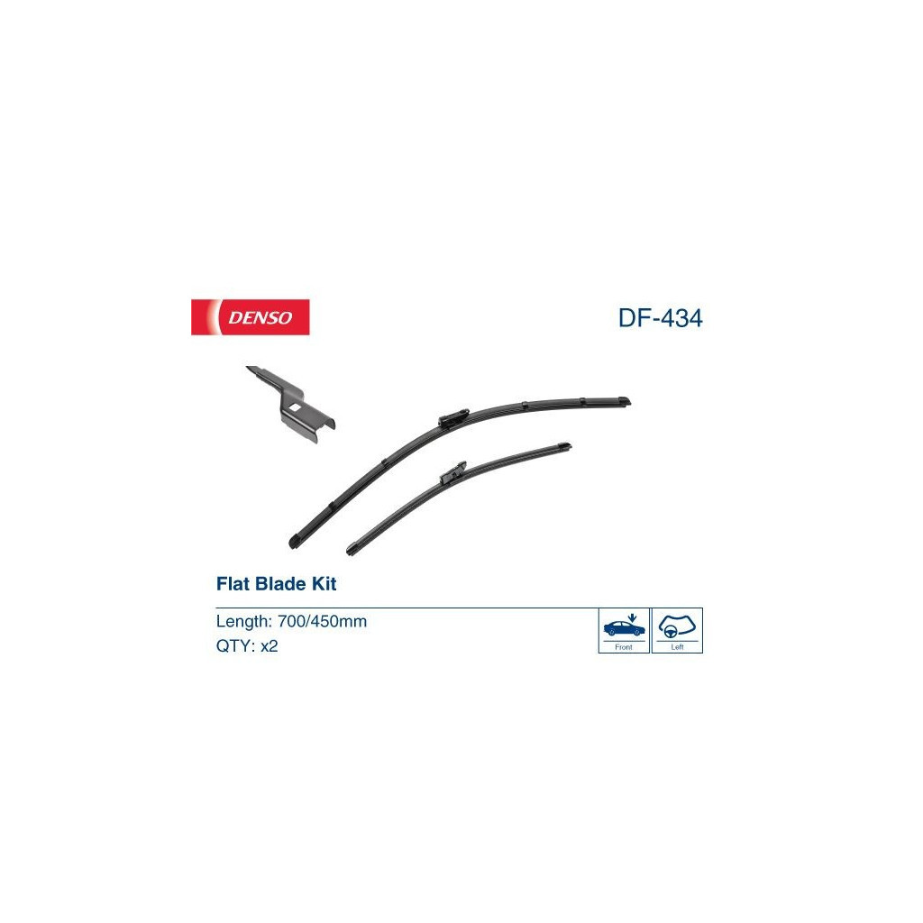 Щітка склоочисника Denso DF-434 - зображення 4
