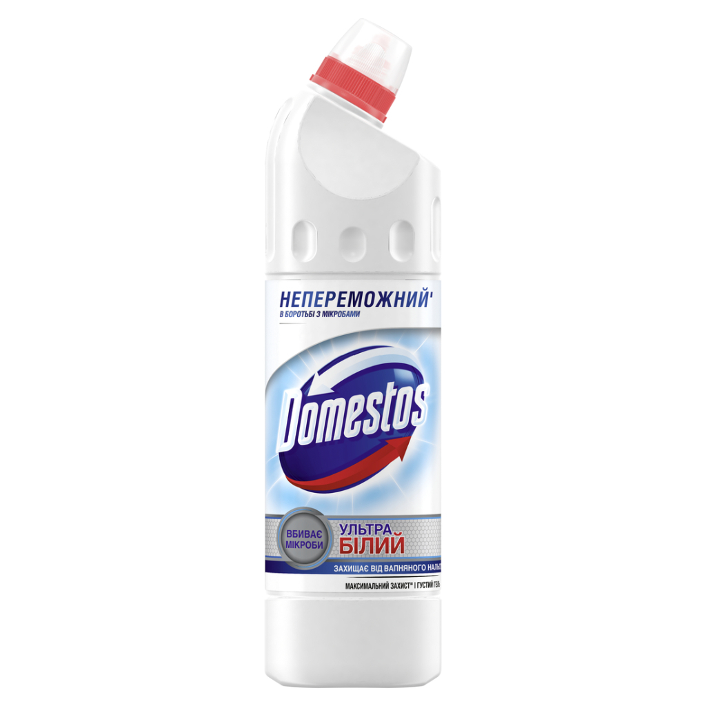 Засіб для чищення унітазу Domestos Ультра білий 750 мл (8720181679070) - зображення 1