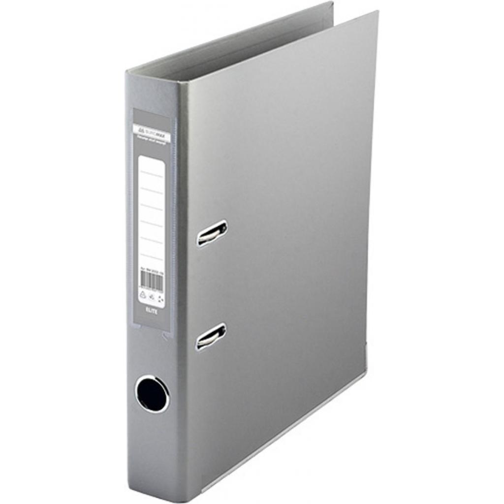 Папка - реєстратор Buromax А4 double sided, 50мм, PP, gray, built-up (BM.3002-09c) - зображення 1