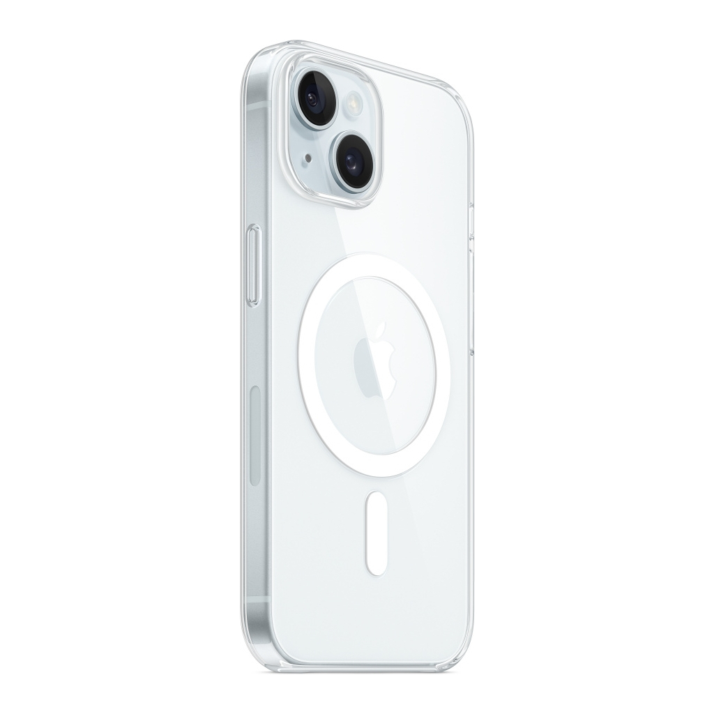 Чохол до мобільного телефона Apple iPhone 15 Clear Case with MagSafe (MT203ZM/A) - зображення 6