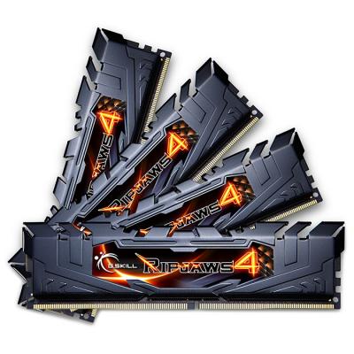Модуль пам'яті для комп'ютера DDR4 32GB (4x8GB) 2800 MHz Ripjaws 4 G.Skill (F4-2800C16Q-32GRK) - зображення 2