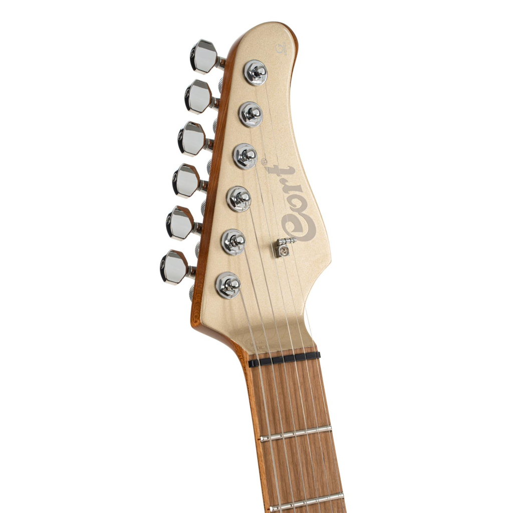 Електрогітара Cort G300 Pro Metallic Gold - изображение 5