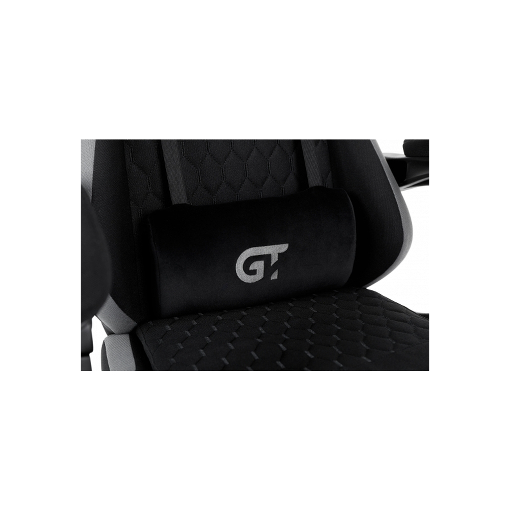 Крісло ігрове GT Racer X-2324 Black/Gray (X-2324 Fabric Black/Gray) - зображення 8