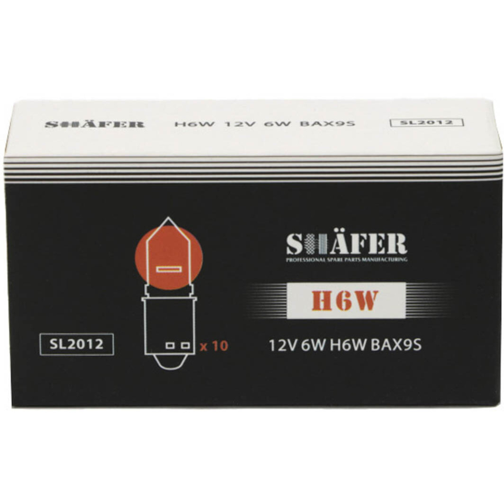 Автолампа SHAFER 12V6WH6WBAX9S (SL2012) - зображення 2
