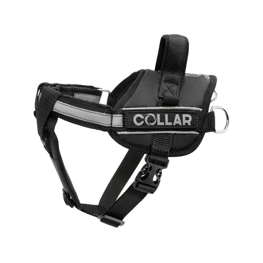 Шлея для собак Dog Extreme Police N3 55-75 см чорна (07061) - зображення 1