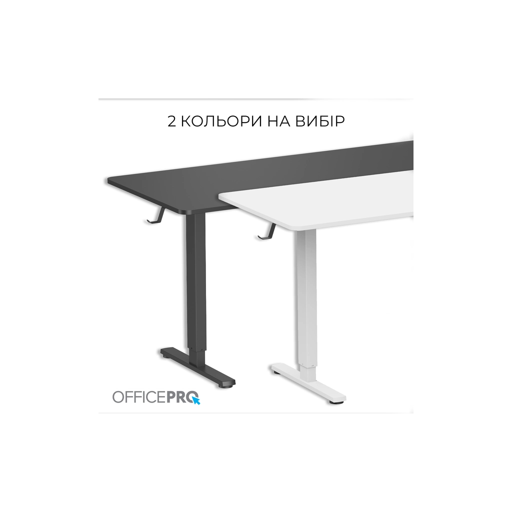 Комп'ютерний стіл OfficePro ODE1670W White (ODE1670W) - изображение 11