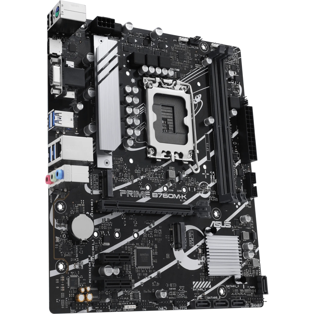 Материнська плата ASUS PRIME B760M-K - зображення 3