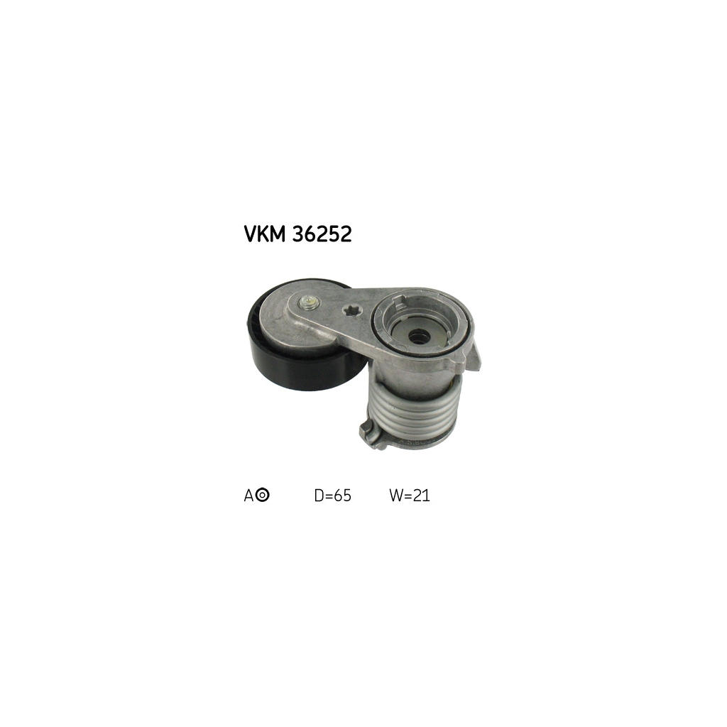 Натягувач ременя з роликом SKF VKM 36252 - зображення 1